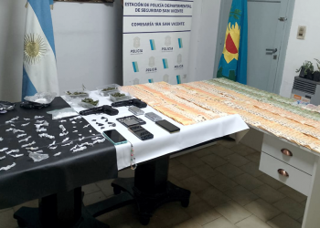 San Vicente | Desarticulan banda dedicada a la venta de drogas en tres puntos de la ciudad