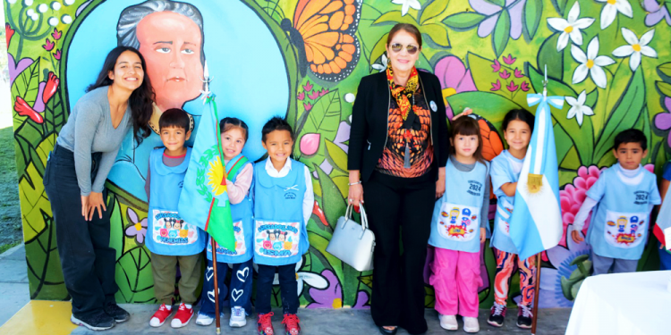 Educación | Impusieron el nombre de Juana Manso al Jardín de Infantes 916 de Guernica