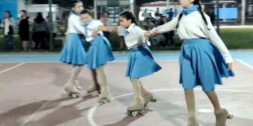 Presidente Perón | Comenzó a funcionar la Escuela Municipal de Patín Artístico en cuatro puntos