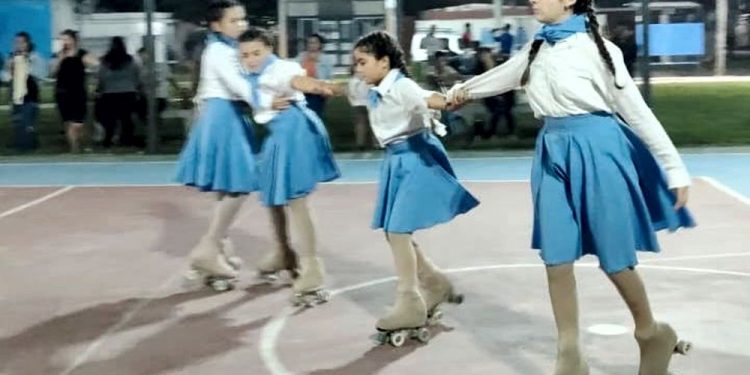 Presidente Perón | Comenzó a funcionar la Escuela Municipal de Patín Artístico en cuatro puntos