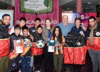 Deportes | Blanca cantero presentó la Liga Municipal Peronense de Fútbol