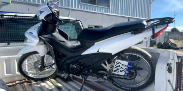 Policiales | Detienen en Alejandro Korn a un sujeto con una moto “Frankenstein” robada