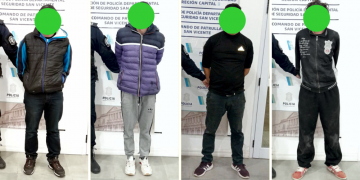 Policiales | Cuatro detenidos tras atacar a golpes a un comerciante de San Vicente