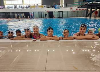 Natación | Marea Roja participó del Torneo Metropolitano de Invierno en el Parque Roca