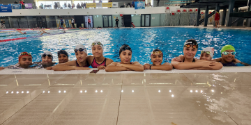 Natación | Marea Roja participó del Torneo Metropolitano de Invierno en el Parque Roca
