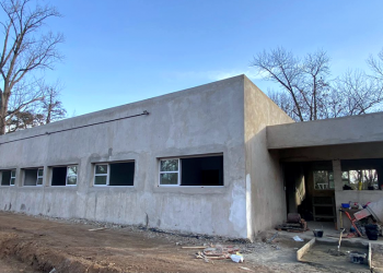 Seguridad | Continúa el avance en el edificio que ocupará el GAD de Presidente Perón