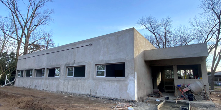 Seguridad | Continúa el avance en el edificio que ocupará el GAD de Presidente Perón