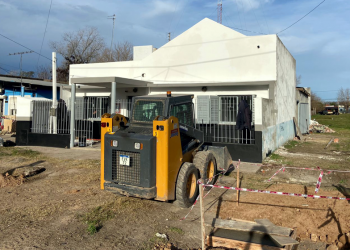 Presidente Perón | Avanza la refuncionalización de la base para la Policía Motorizada