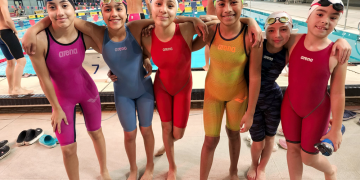 Natación | Marea Roja participó de la tercera fecha del Torneo Metropolitano en Parque Roca