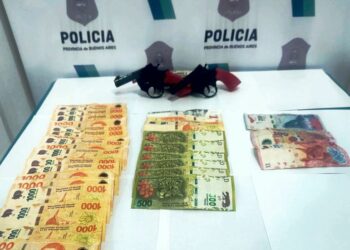 Alejandro Korn | Detienen a dos delincuentes que robaban con réplicas de armas