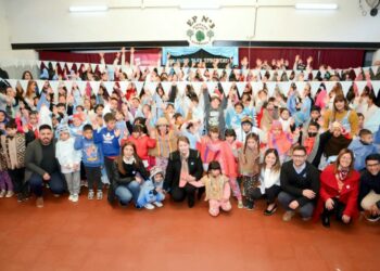 Presidente Perón | Cantero participó del acto por el Día de la Independencia en escuela de Guernica