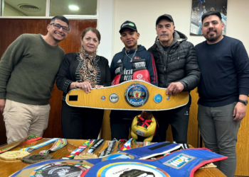 Deportes | La intendenta Cantero recibió a dos destacados deportistas peronenses