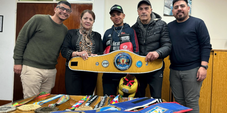 Deportes | La intendenta Cantero recibió a dos destacados deportistas peronenses