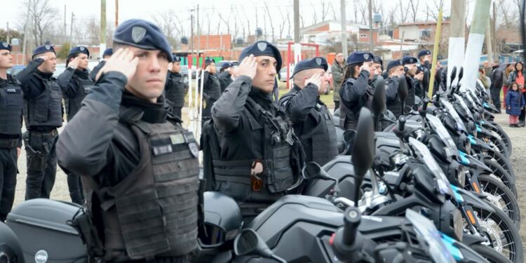 Seguridad | Pusieron en funciones al Grupo de Prevención Motorizada en Presidente Perón