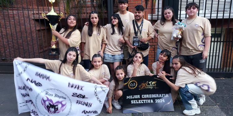 Presidente Perón | El grupo de baile Bass Rhythm brilló en el Certamen Nacional American Dancing