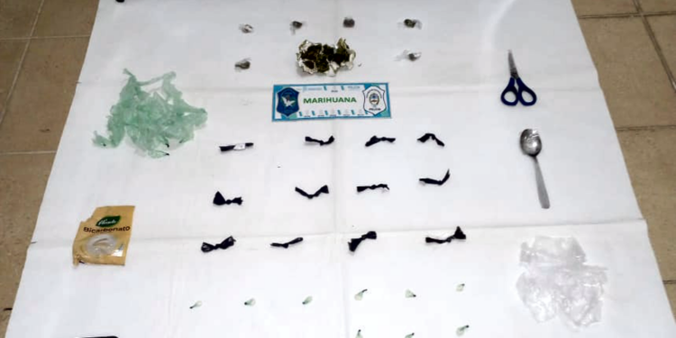 Alejandro Korn | Detienen a tres personas que vendían drogas al menudeo en Sargento Cabral