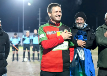 Deportes | Mantegazza inauguró la nueva iluminación del estadio de Empalme San Vicente