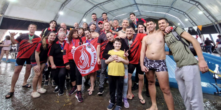 Natación | Excelente performance de Marea Roja en la tercera fecha de la LENSur en Glew