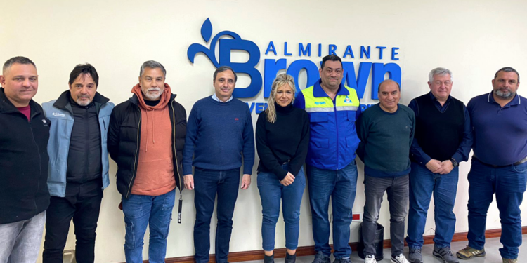Presidente Perón | Reunión entre funcionarios del Municipio con sus pares de Almirante Brown