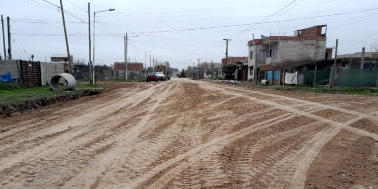 Presidente Perón | La Comuna intervino en una obra paralizada por el Gobierno de Javier Milei