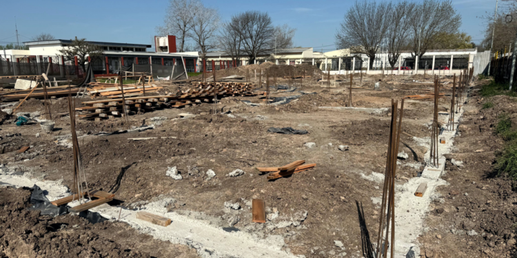 Presidente Perón | La Provincia comenzó a construir el nuevo edificio de la ES5 del barrio San Pablo