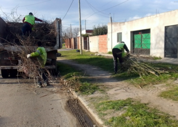 Presidente Perón | El Municipio continúa poniendo en valor espacios públicos y calles del distrito