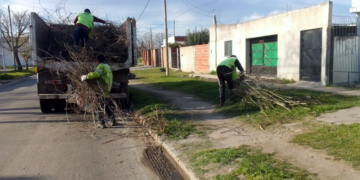 Presidente Perón | El Municipio continúa poniendo en valor espacios públicos y calles del distrito