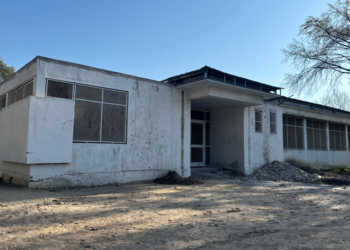 Educación | Avanza la obra del edificio para el anexo de la Escuela Secundaria 2 de Guernica
