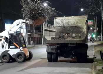 Presidente Perón | La Comuna amplió al horario nocturno, tareas del área de Servicios Públicos