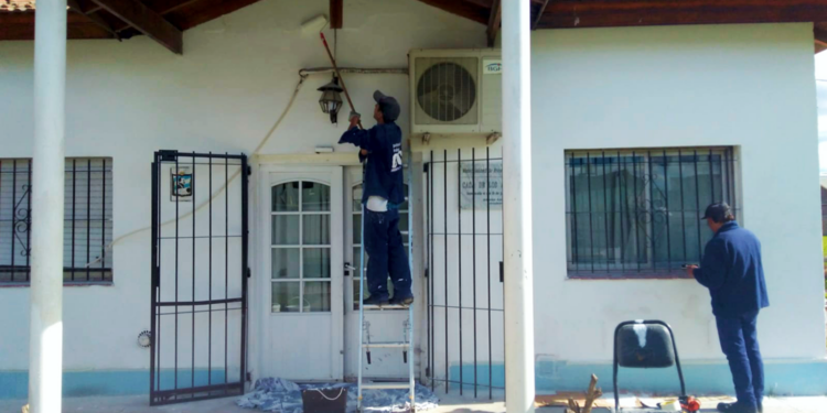 Presidente Perón | El Municipio renovó la Casa de los Abuelos en Numancia Norte