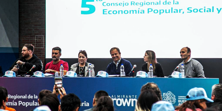Presidente Perón | Cantero participó del V Consejo Regional de la Economía Popular en Brown