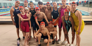 Natación | Marea Roja participó en la sexta jornada del Torneo Metropolitano Promocional
