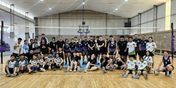 Alejandro Korn | Se viene la definición de torneo de vóley mixto en el Microestadio Padre Mugica