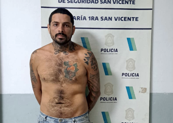 San Vicente | Detienen a un delincuente que era buscado por robo y abuso de arma