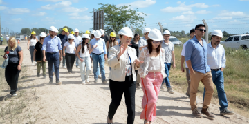 Viviendas | Cantero y Batakis recorrieron la megaobra de 853 casas en Numancia Sur