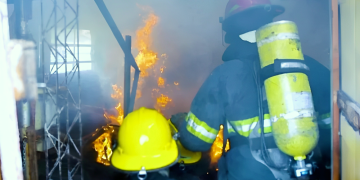 San Vicente | Un incendio en una vivienda termino con tres hospitalizados: dos en estado crítico