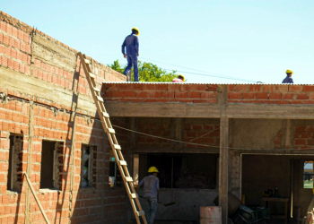 Salud | Avanzan los trabajos de construcción del CAPS en el barrio Santa Inés de San Vicente