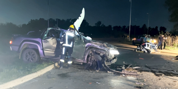 Policiales | Falleció una quinta víctima del accidente en la rotonda de la Ruta 16