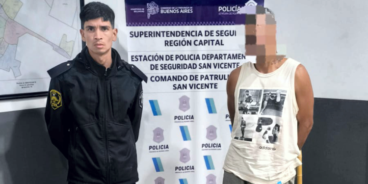 Domselaar | Detienen a un prófugo de la Justicia luego de amenazar con un cuchillo a un vecino