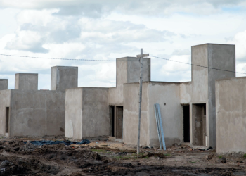 Viviendas | Continúa la construcción del barrio Altos de Miriní en Alejandro Korn
