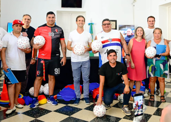 Deportes | Mantegazza firmó convenios con la Micaela Ferraro, de la Fundación Banco Provincia