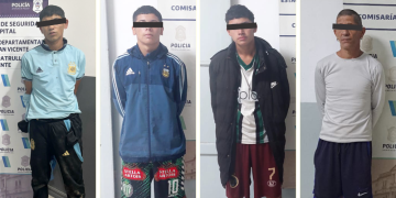 San Vicente | Varios detenidos en el barrio Hospital por robo, resistencia a la autoridad y tenencia de marihuana