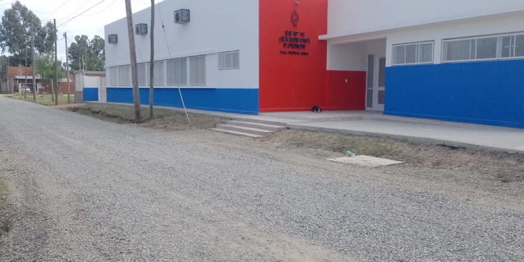 Presidente Perón | Compactan ocho cuadras de Espora entre Circunvalación y Néstor Kirchner