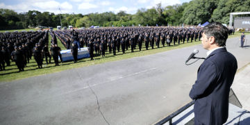Berazategui | Con más de 100 intendentes, Kicillof lanzó un nuevo fondo para fortalecer la seguridad