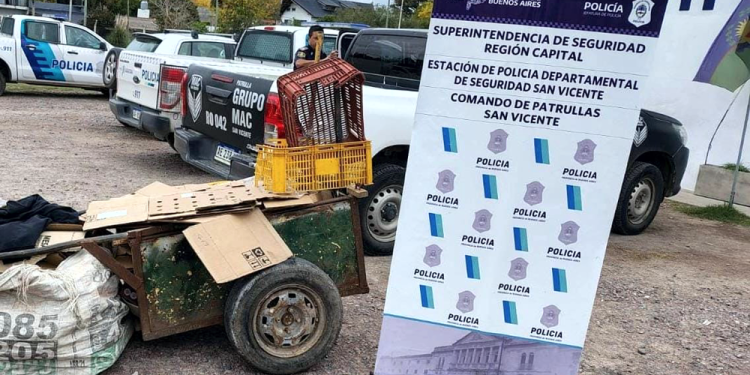 Alejandro Korn | Detienen a sujeto que había robado mercadería de un camión repartidor