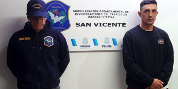 Policiales | Detienen a un hombre acusado de vender drogas al menudeo en San Vicente