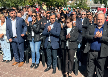 Presidente Perón | Cantero encabezó el acto en homenaje a los  soldados caídos en la Guerra de Malvinas