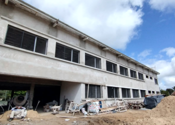 Educación | Avanza la construcción del edificio de la escuela secundaria en Parque Americano