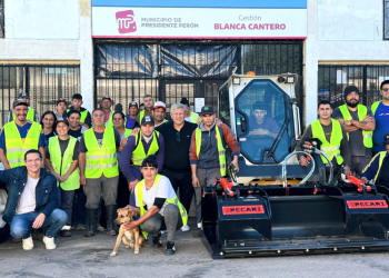 Presidente Perón | El Municipio adquirió nueva maquinaria para el área de Economía Popular