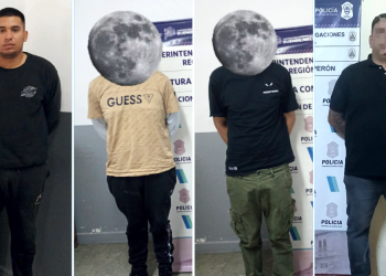 San Vicente | Tras furiosas persecuciones detuvieron a cuatro hombres con autos robados